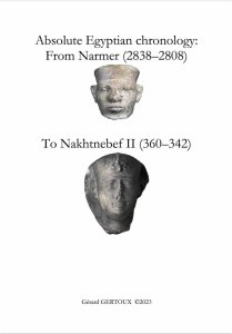 Egyptian chronology, 2838-342 BCE,